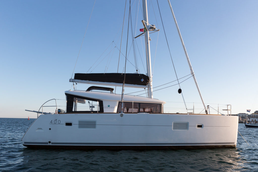 Lagoon 400 S2 Seitenprofil SB